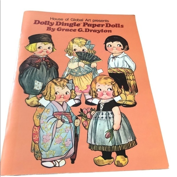 Dolly Dingle Paper Dolls Trip Around The World Billie Bumps 30 VTG  Dolls 1978 - Picture 1 of 4